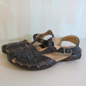 Women's Earth Origins, Teagan Sandals 8M Black